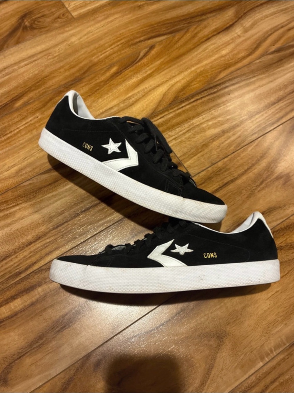 Converse CONS Black and White Low-Top Sneakers